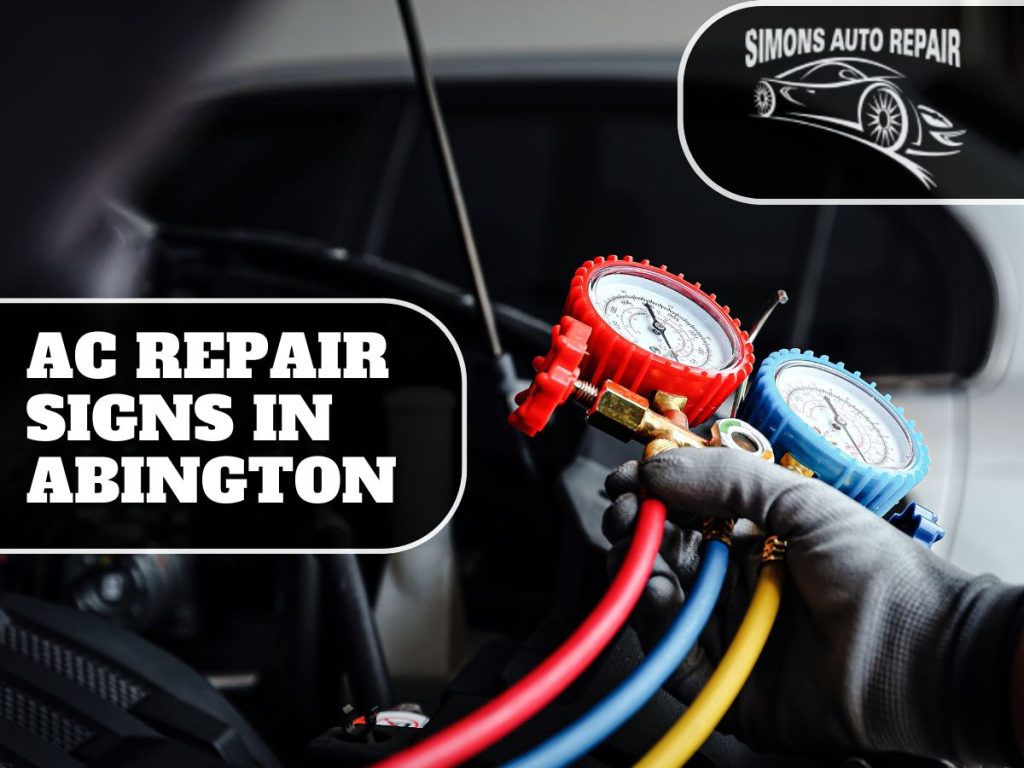 AC Repair Signs in Abington
