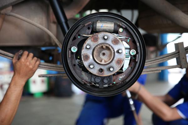 Parking brake cable adjustment