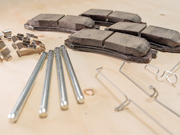 Brake hardware kit importance